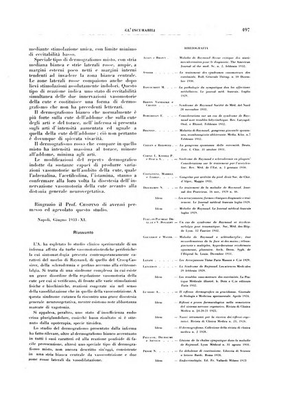 Gli incurabili periodico mensile di medicina, chirurgia, specialità, igiene e vita ospedaliera