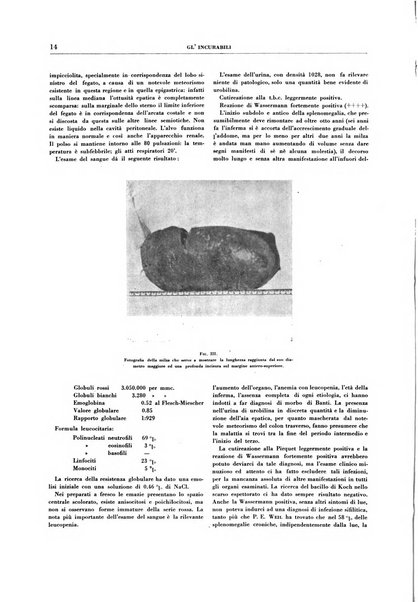 Gli incurabili periodico mensile di medicina, chirurgia, specialità, igiene e vita ospedaliera