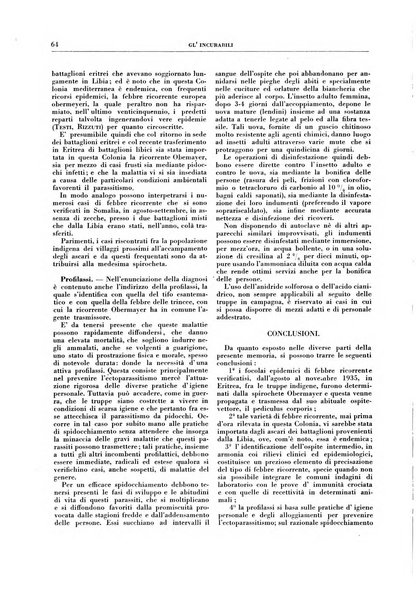 Gli incurabili periodico mensile di medicina, chirurgia, specialità, igiene e vita ospedaliera