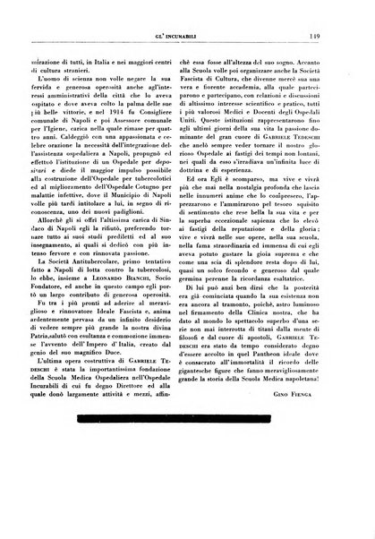 Gli incurabili periodico mensile di medicina, chirurgia, specialità, igiene e vita ospedaliera