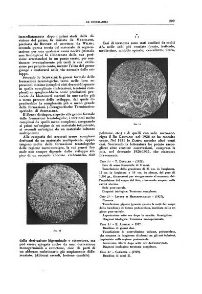 Gli incurabili periodico mensile di medicina, chirurgia, specialità, igiene e vita ospedaliera