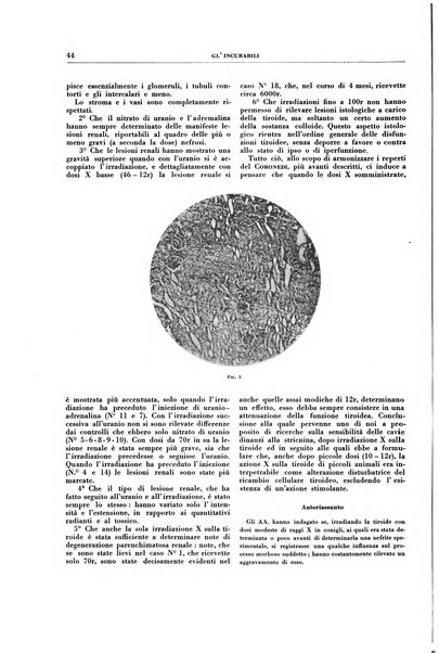 Gli incurabili periodico mensile di medicina, chirurgia, specialità, igiene e vita ospedaliera