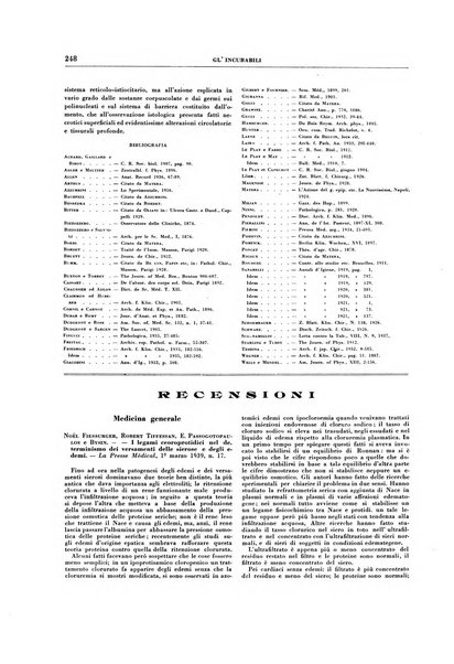 Gli incurabili periodico mensile di medicina, chirurgia, specialità, igiene e vita ospedaliera