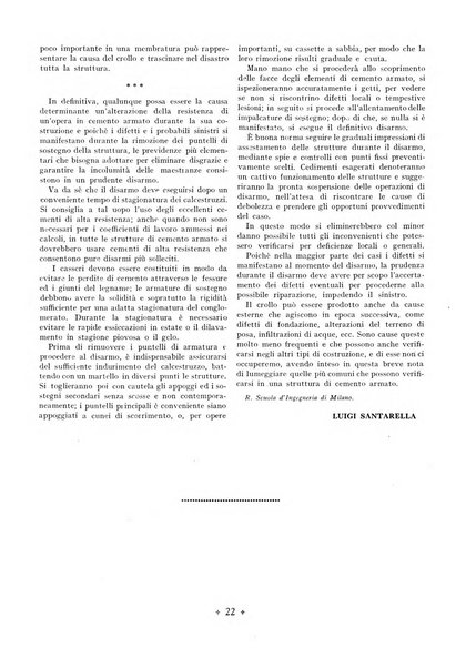 L'industria italiana del cemento rivista della Società incremento applicazioni cemento