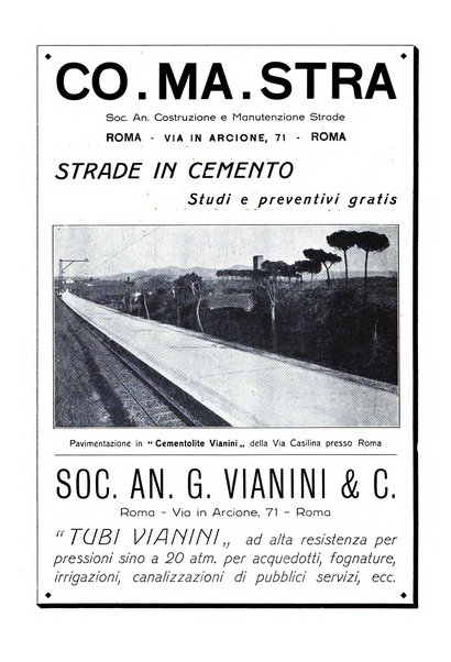 L'industria italiana del cemento rivista della Società incremento applicazioni cemento