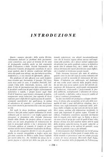 L'industria italiana del cemento rivista della Società incremento applicazioni cemento