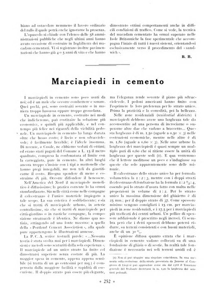 L'industria italiana del cemento rivista della Società incremento applicazioni cemento