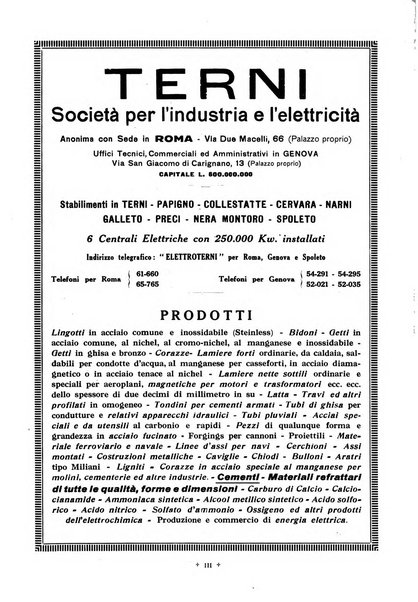 L'industria italiana del cemento rivista della Società incremento applicazioni cemento