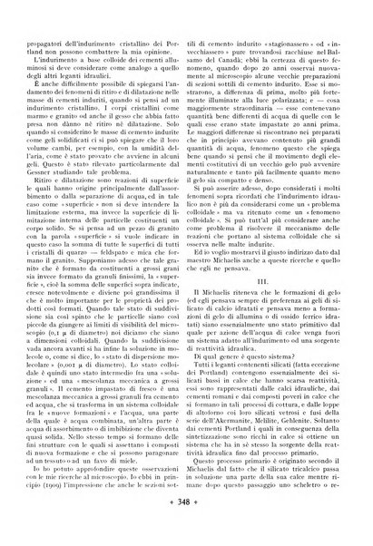 L'industria italiana del cemento rivista della Società incremento applicazioni cemento