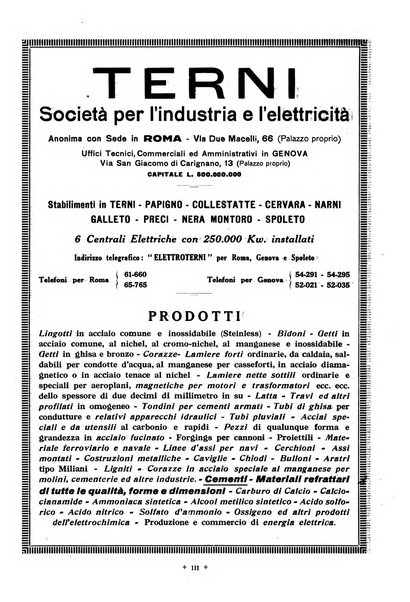 L'industria italiana del cemento rivista della Società incremento applicazioni cemento