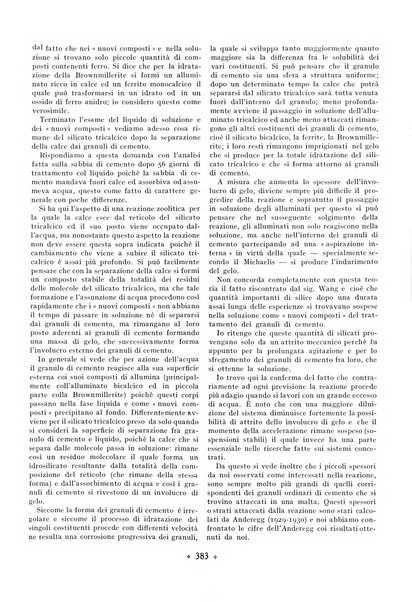 L'industria italiana del cemento rivista della Società incremento applicazioni cemento