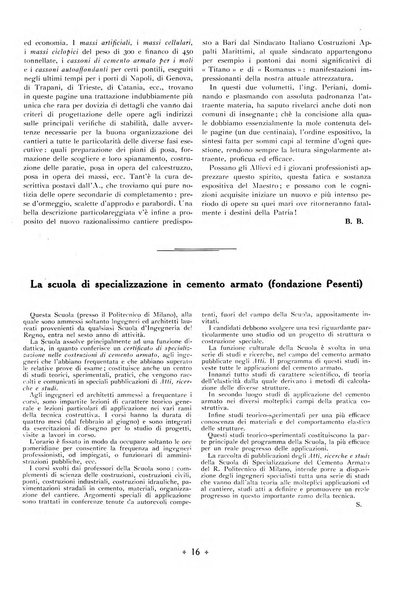 L'industria italiana del cemento rivista della Società incremento applicazioni cemento