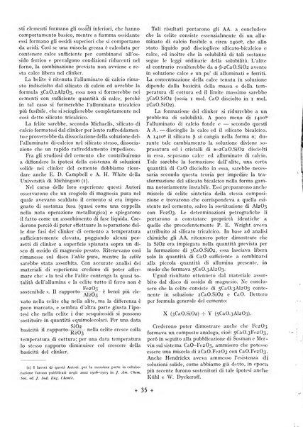 L'industria italiana del cemento rivista della Società incremento applicazioni cemento