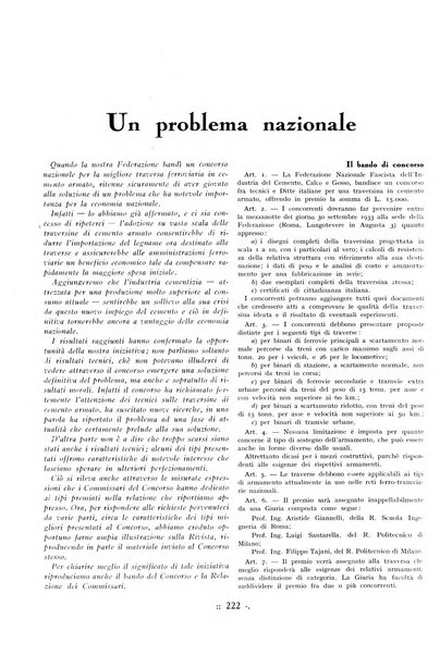 L'industria italiana del cemento rivista della Società incremento applicazioni cemento