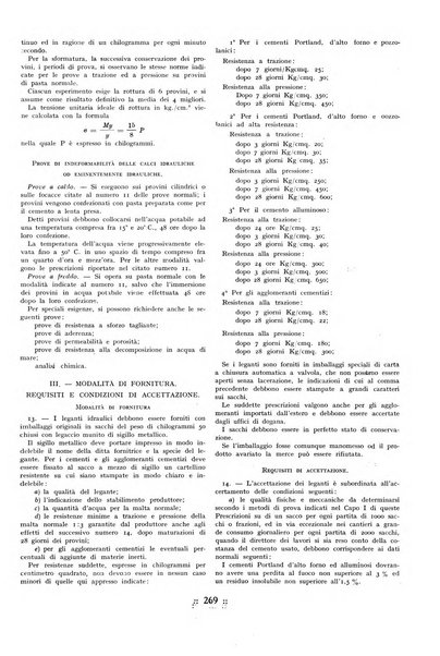 L'industria italiana del cemento rivista della Società incremento applicazioni cemento