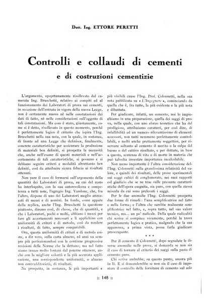 L'industria italiana del cemento rivista della Società incremento applicazioni cemento