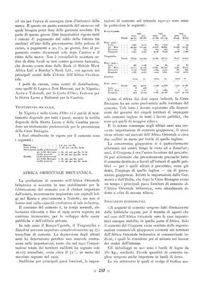 L'industria italiana del cemento rivista della Società incremento applicazioni cemento