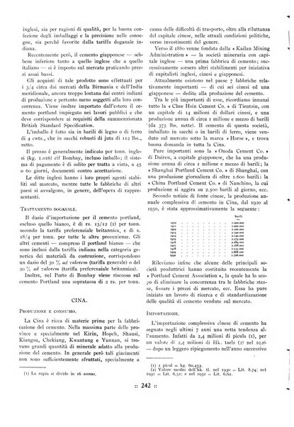 L'industria italiana del cemento rivista della Società incremento applicazioni cemento