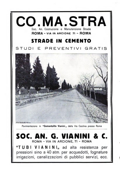 L'industria italiana del cemento rivista della Società incremento applicazioni cemento