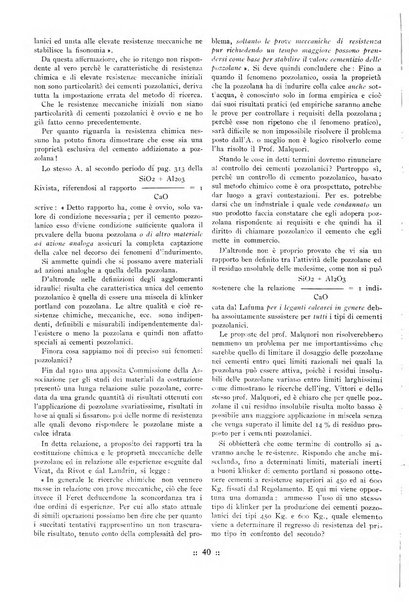 L'industria italiana del cemento rivista della Società incremento applicazioni cemento