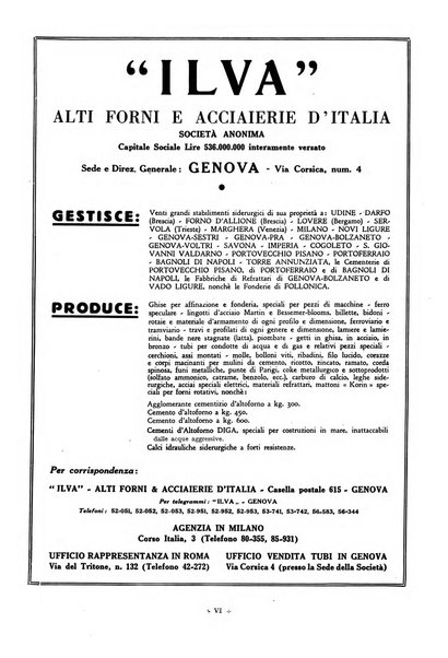 L'industria italiana del cemento rivista della Società incremento applicazioni cemento