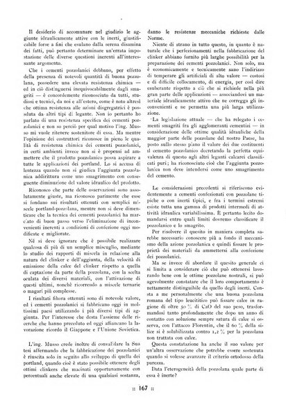 L'industria italiana del cemento rivista della Società incremento applicazioni cemento