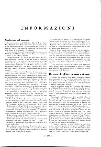 L'industria italiana del cemento rivista della Società incremento applicazioni cemento