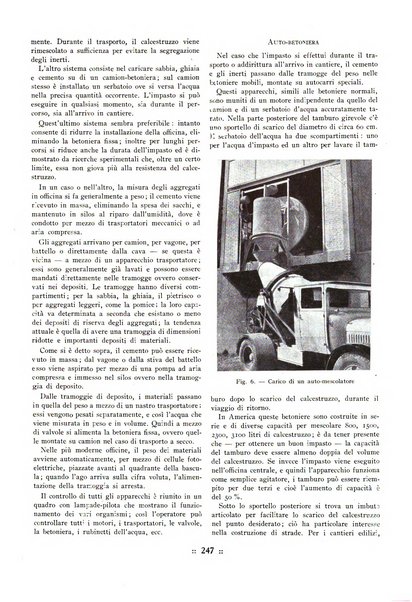 L'industria italiana del cemento rivista della Società incremento applicazioni cemento