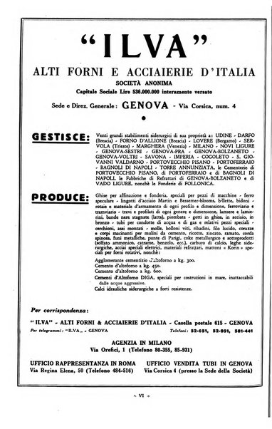 L'industria italiana del cemento rivista della Società incremento applicazioni cemento