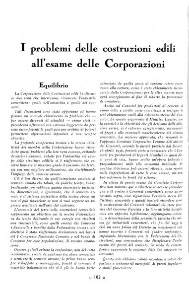 L'industria italiana del cemento rivista della Società incremento applicazioni cemento