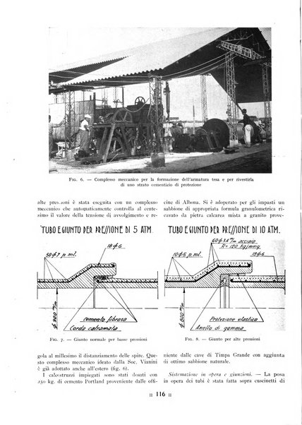 L'industria italiana del cemento rivista della Società incremento applicazioni cemento