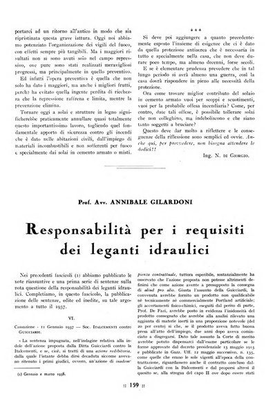 L'industria italiana del cemento rivista della Società incremento applicazioni cemento