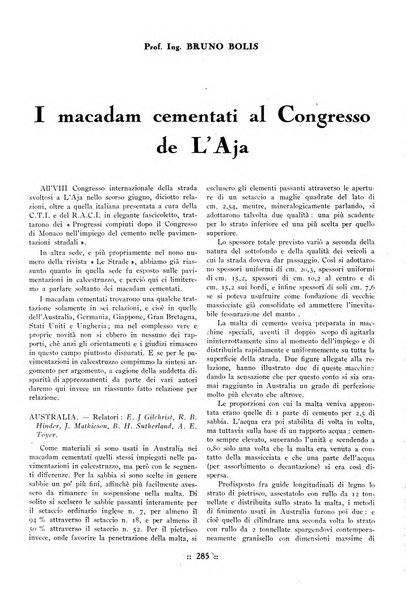 L'industria italiana del cemento rivista della Società incremento applicazioni cemento