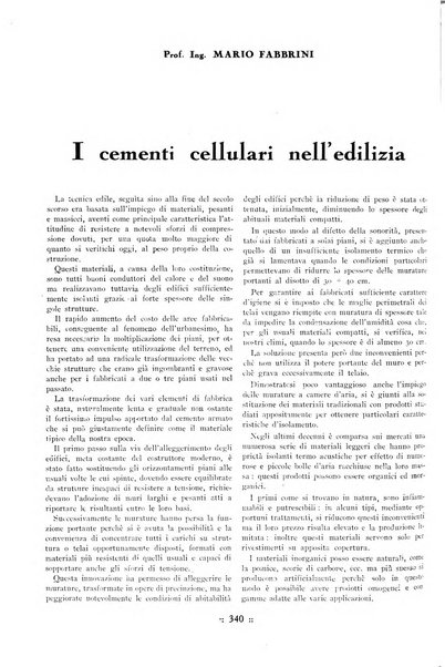 L'industria italiana del cemento rivista della Società incremento applicazioni cemento