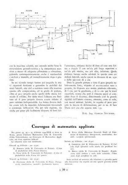 L'industria italiana del cemento rivista della Società incremento applicazioni cemento