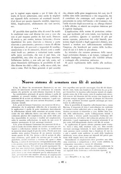 L'industria italiana del cemento rivista della Società incremento applicazioni cemento