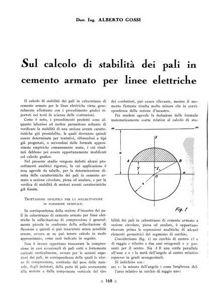 L'industria italiana del cemento rivista della Società incremento applicazioni cemento