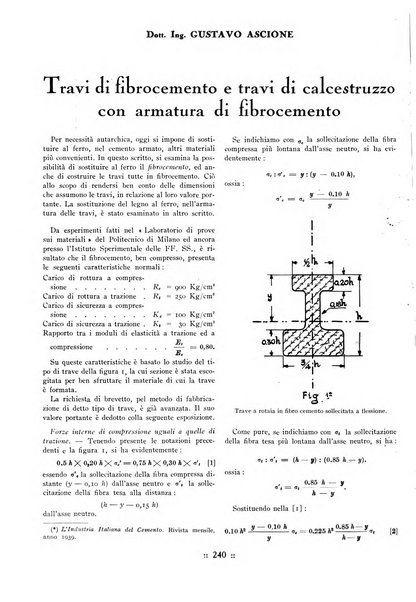 L'industria italiana del cemento rivista della Società incremento applicazioni cemento