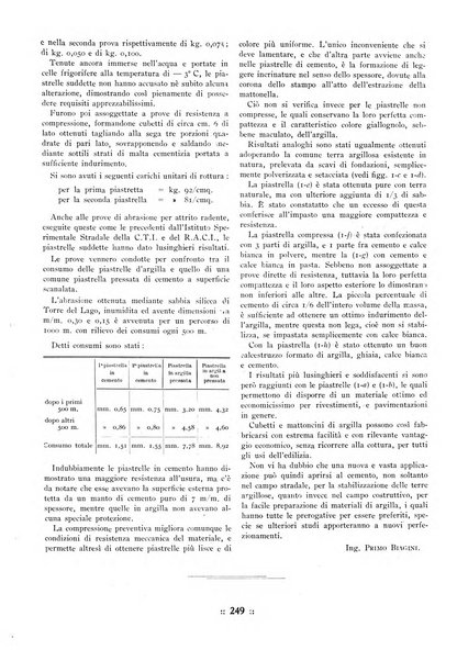 L'industria italiana del cemento rivista della Società incremento applicazioni cemento