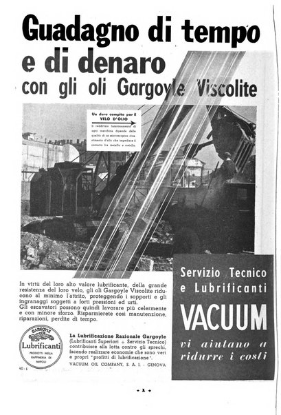 L'industria italiana del cemento rivista della Società incremento applicazioni cemento