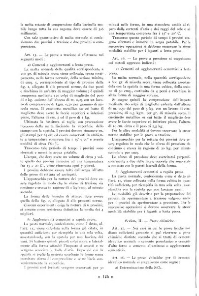 L'industria italiana del cemento rivista della Società incremento applicazioni cemento