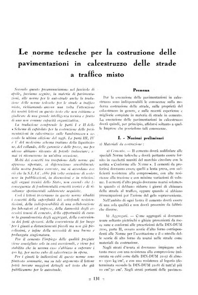 L'industria italiana del cemento rivista della Società incremento applicazioni cemento