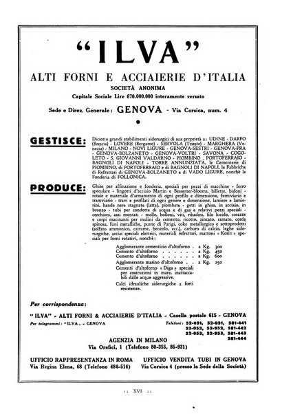 L'industria italiana del cemento rivista della Società incremento applicazioni cemento