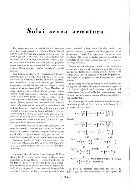 L'industria italiana del cemento rivista della Società incremento applicazioni cemento