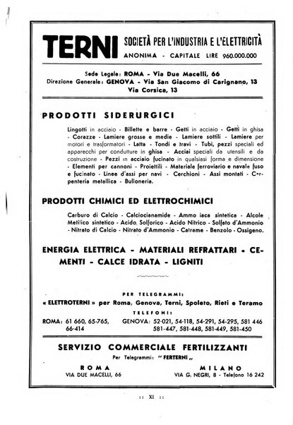 L'industria italiana del cemento rivista della Società incremento applicazioni cemento