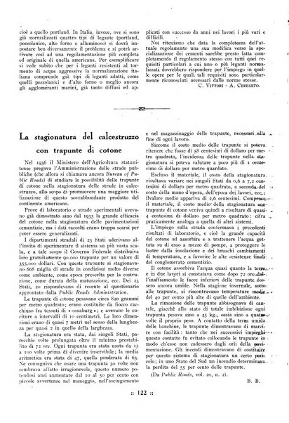 L'industria italiana del cemento rivista della Società incremento applicazioni cemento