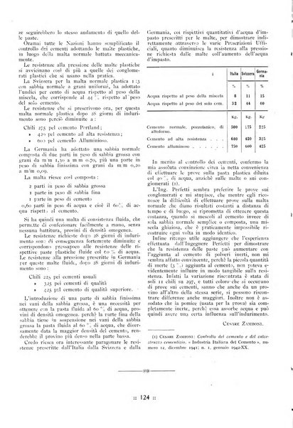 L'industria italiana del cemento rivista della Società incremento applicazioni cemento