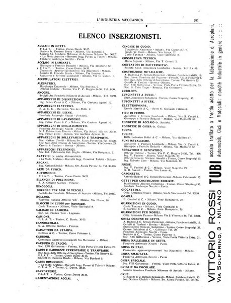 L'industria meccanica rivista quindicinale
