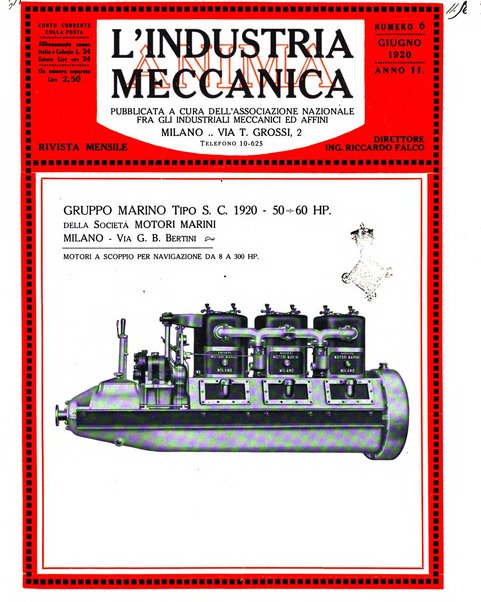 L'industria meccanica rivista quindicinale