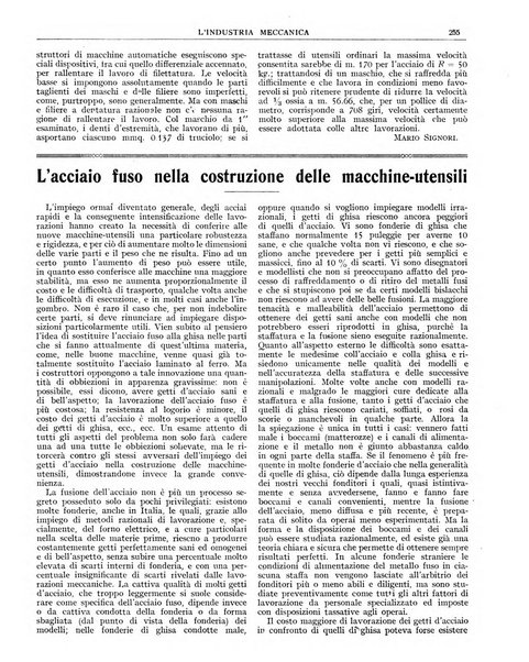 L'industria meccanica rivista quindicinale